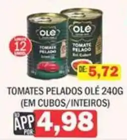 Supermercados Mendonça Tomates pelados olé oferta