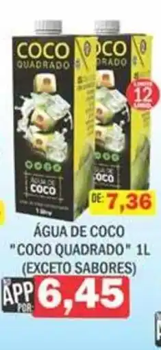 Supermercados Mendonça Água de coco "coco quadrado" 1l oferta