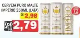 Supermercados Mendonça Cerveja puro malte imperio oferta