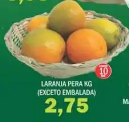 Supermercados Mendonça Laranja pera kg oferta