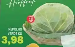 Supermercados Mendonça repolho verde oferta