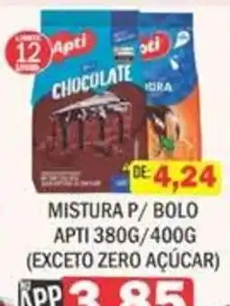 Supermercados Mendonça mistura p/ bolo apti oferta