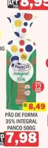 Supermercados Mendonça Pão de forma 35% integral oferta