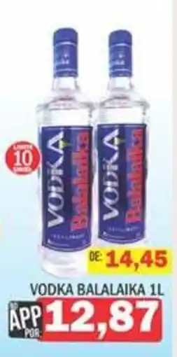 Supermercados Mendonça Vodka balalaika 1l oferta