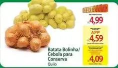 Atacadão Batata bolinha/ cebola para conserva oferta