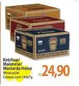 Atacadão Heinz - ketchup/maionese/mostarda oferta