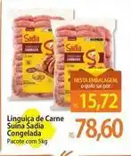 Atacadão Sadia - linguiça de carne suína oferta