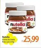 Atacadão Nutella - creme de avelã pote oferta