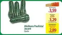 Atacadão Paulista - abóbora /jacaré oferta
