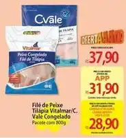 Atacadão Vale - filé de peixe tilápia oferta