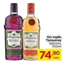 Carrefour Tanqueray - gin inglês oferta
