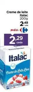 Carrefour Italac - creme de leite oferta