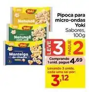 Carrefour Yoki - pipoca para micro-ondas oferta
