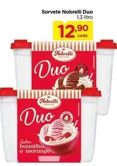 Carrefour Nobrelli - sorvete duo oferta