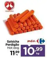 Carrefour Perdigão - salsicha hot dog oferta