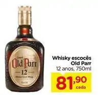 Carrefour Old parr - whisky escocês oferta
