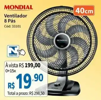 Deltasul Mondial Ventilador 8 Pas oferta