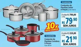 Deltasul Conjunto de Panelas Solar 6 Pecas oferta