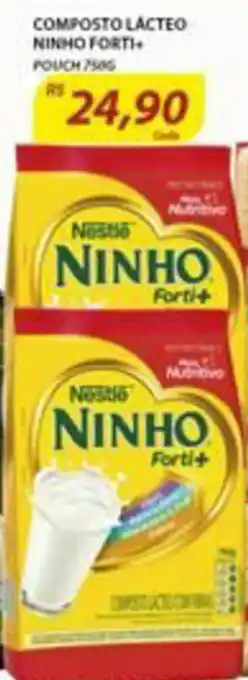 Assaí Atacadista Composto lacteo Ninho Forti+ 750g oferta