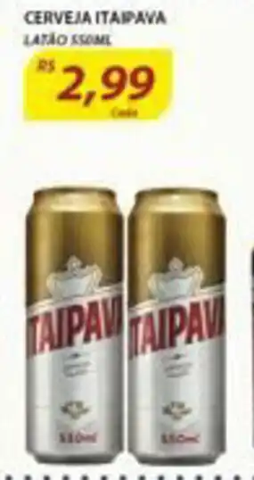 Assaí Atacadista Cerveja Itaipava 550ml oferta