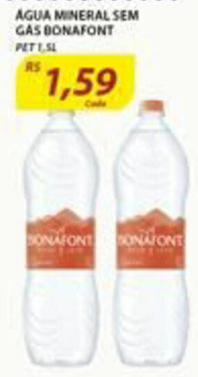 Assaí Atacadista Agua Mineral sem Gas Bonafont 1.5L oferta