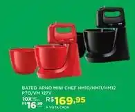DB Supermercados Arno - bated mini chef hm10/hm11/hm12 pto/ vm 127v oferta