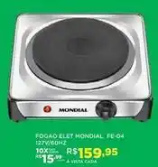 DB Supermercados Mondial - fogao elet fe-04 127v/60hz oferta