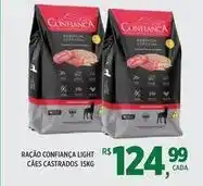 DB Supermercados Confiança - ração confiança light cães castrados oferta
