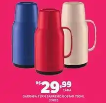 DB Supermercados Sanremo - garrafa term oferta
