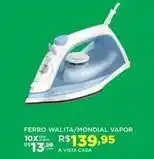 DB Supermercados Ferro walita/mondial vapor oferta