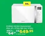 DB Supermercados Panasonic - forno micro pma 27l st55l/br 34l st65l oferta