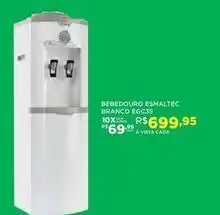 DB Supermercados Esmaltec - bebedouro branco egg35 oferta