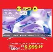 DB Supermercados Smart - tv 86 mystic google mysqg86529 oferta