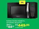DB Supermercados Mondial - forno micro 127v/60hz bco/pto oferta