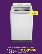 DB Supermercados Panasonic - lavad roup bco oferta