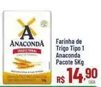 Max Atacadista Anaconda - farinha de trigo tipo 1 oferta