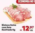 Max Atacadista Pelé - bisteca suína com pele resfriada oferta