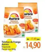Atacadão Aurora - tirinhas de frango oferta