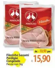 Atacadão Perdigão - filezinho sassami congelado oferta