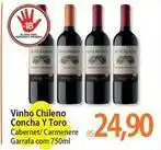 Atacadão Concha y toro - vinho chileno oferta
