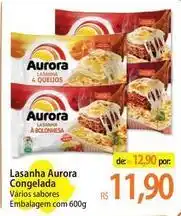Atacadão Aurora - lasanha oferta