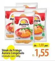Atacadão Aurora - steak de frango oferta