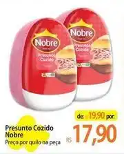 Atacadão Nobre - presunto cozido oferta
