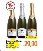 Atacadão Monte paschoal - espumante monte oferta