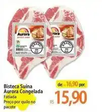 Atacadão Aurora - bisteca suína congelada oferta