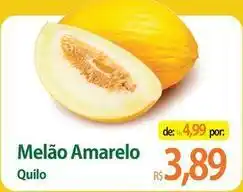 Atacadão Amarelo - melao amarelo quilo oferta