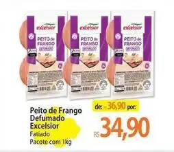 Atacadão Excelsior - peito de frango defumado oferta