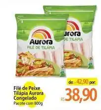 Atacadão Aurora - filé de peixe tilápia oferta