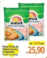 Atacadão Aurora - peixe posta de tilapia oferta