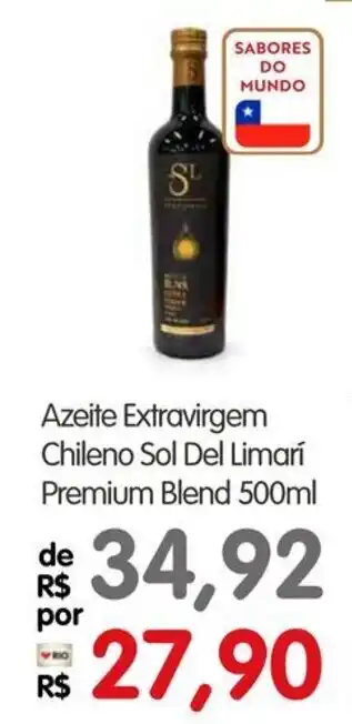 Azeite extravirgem chileno sol del limarí premium blend